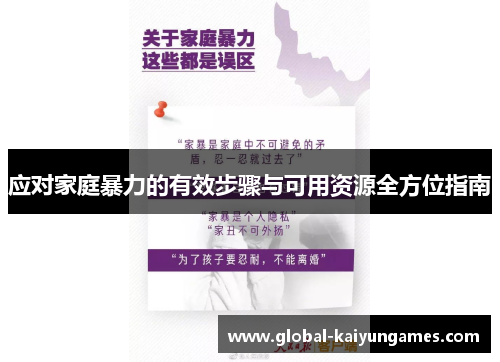 应对家庭暴力的有效步骤与可用资源全方位指南